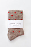 Heart Sneaker Socks