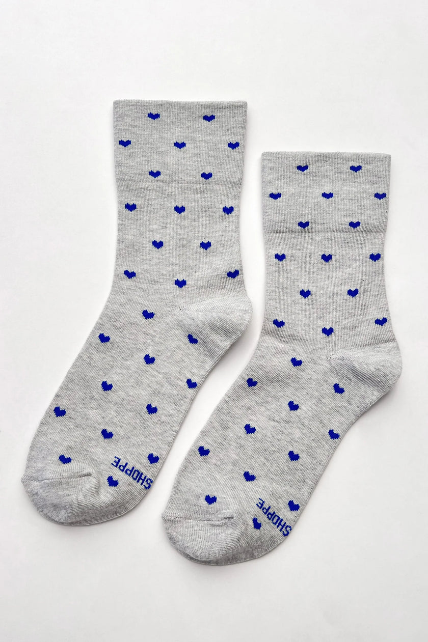 Heart Sneaker Socks
