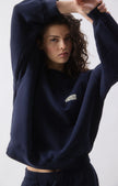 Plizzy Sweater in Navy Vintage