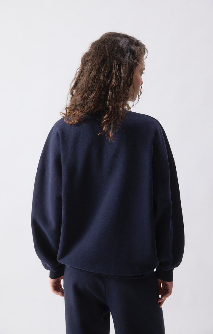 Plizzy Sweater in Navy Vintage