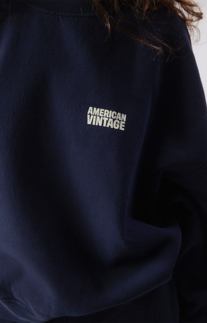 Plizzy Sweater in Navy Vintage