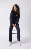 Plizzy Sweater in Navy Vintage