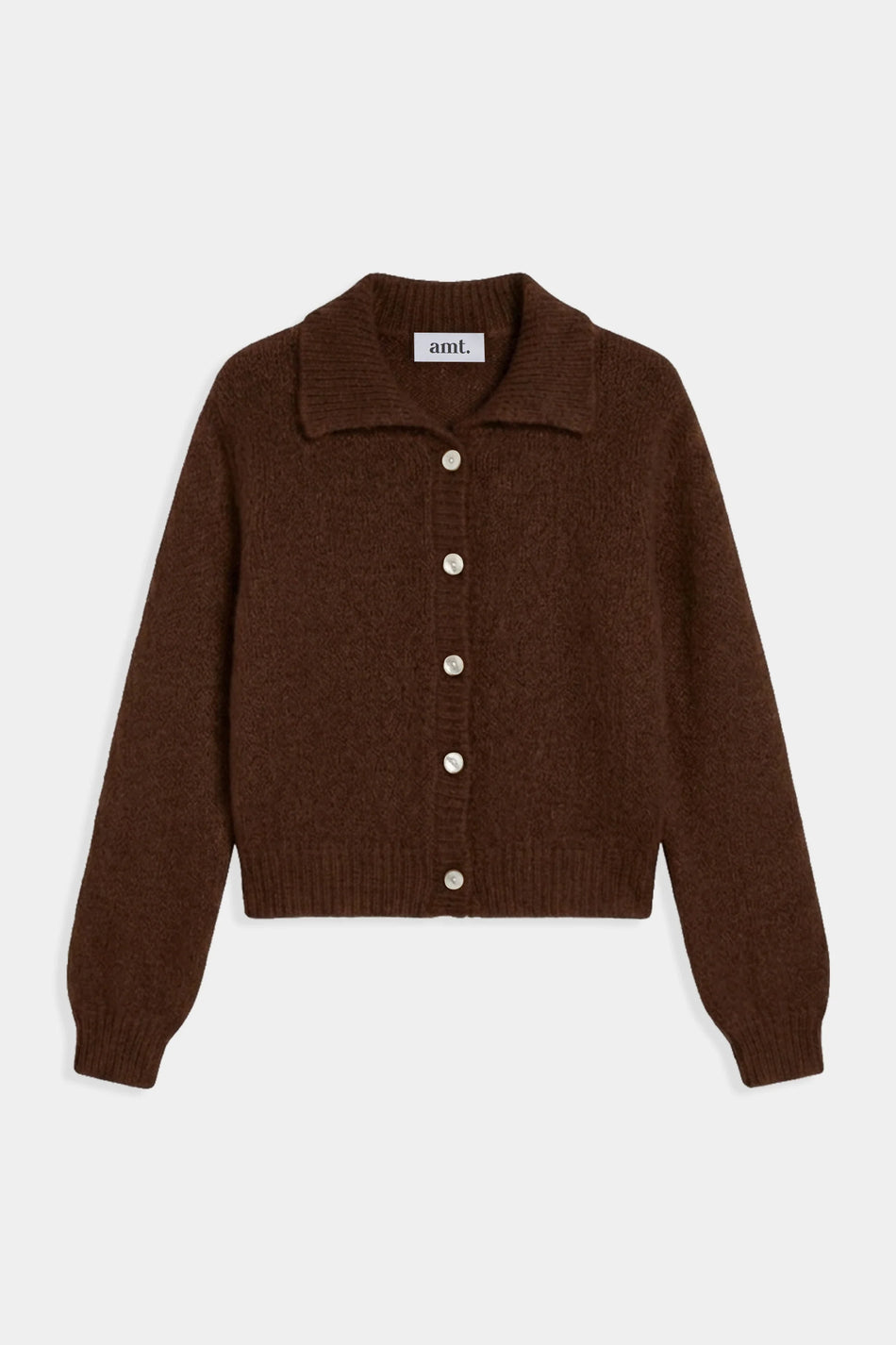 Praline Cardigan in Brown