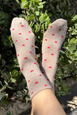 Heart Sneaker Socks