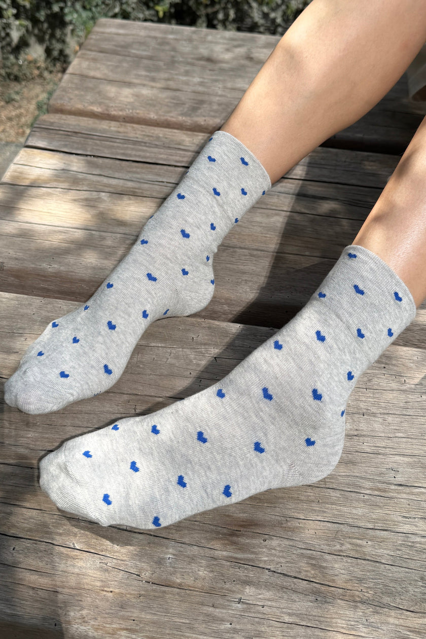 Heart Sneaker Socks