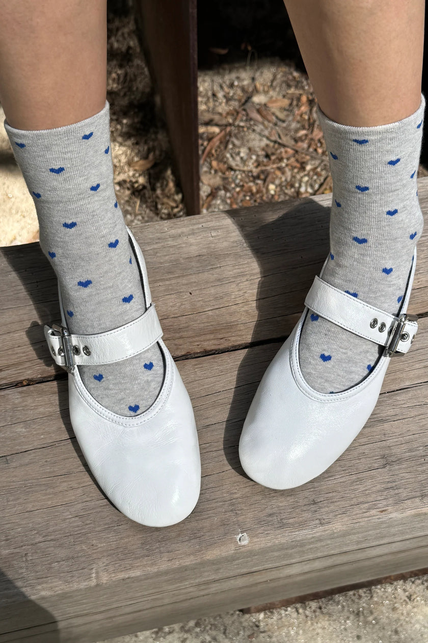 Heart Sneaker Socks