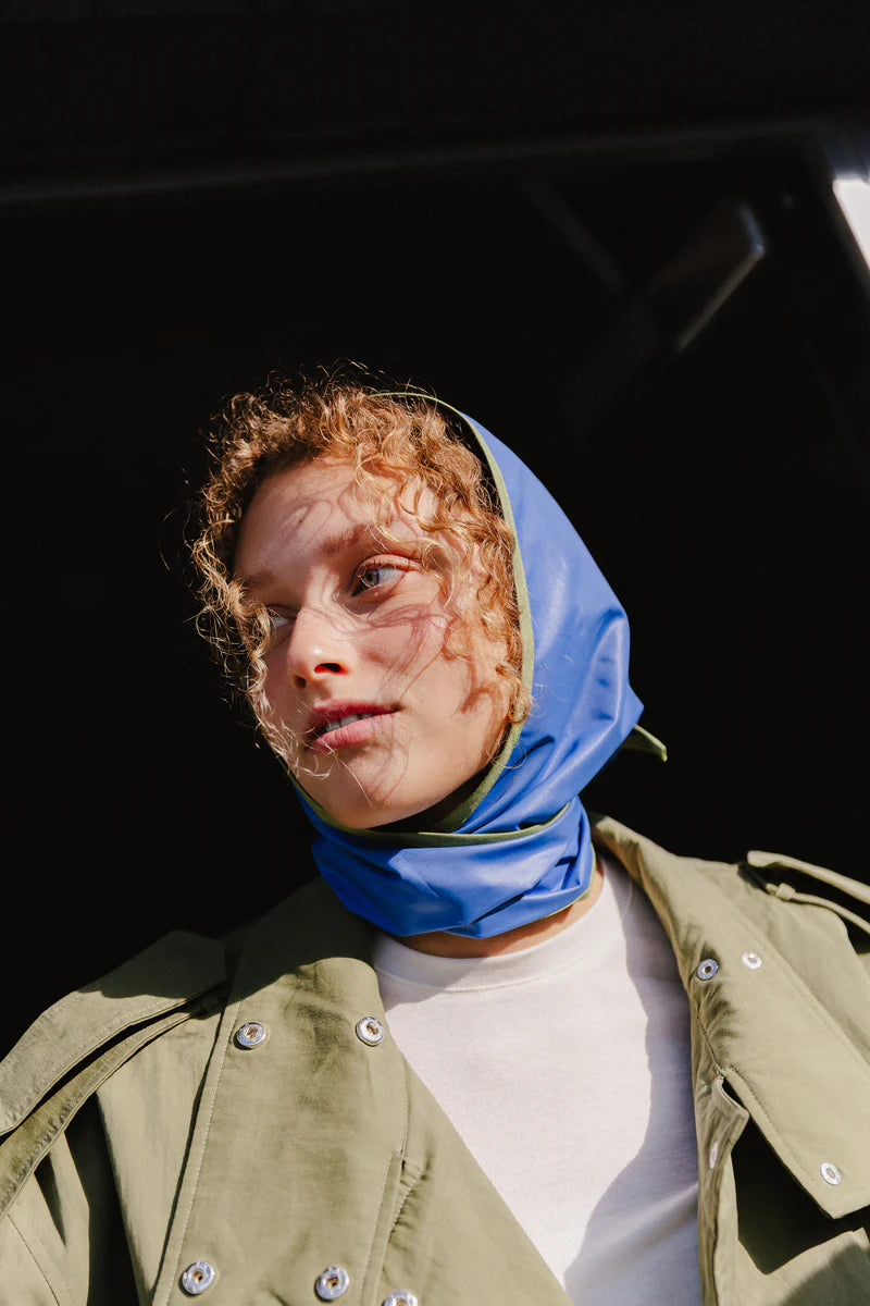 Raincap Lola in Blue/Olive