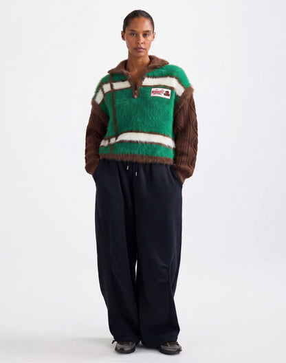 Santo Knitted Sweater in Green