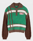 Santo Knitted Sweater in Green