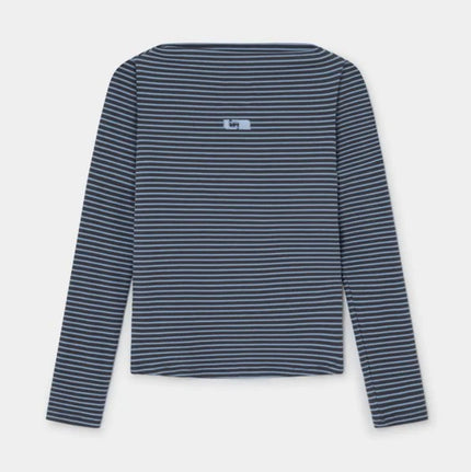 Emory Blue Striped Longsleeve