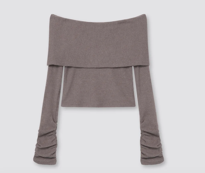 Caricia Taupe Top