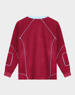 Silvana Terry Sweater in Red