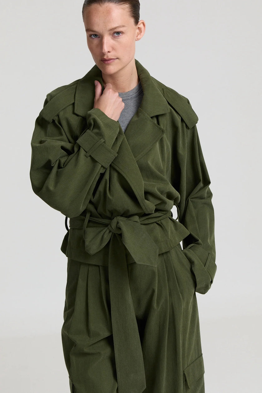 Simone Jacket in Khaki