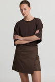 Gemma Skirt in Brown
