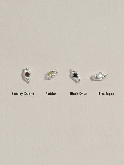 Spark Blue Topaz Stud