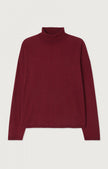 Toima High Collar Sweater in Acerola Chine