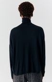 Toima High Collar Sweater in Black