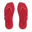 Tapered Slippers in Red