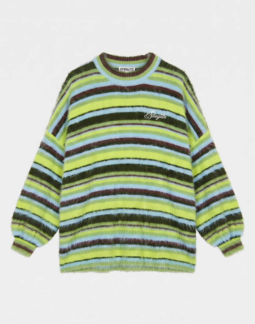Tonio Knitted Sweater in Yellow