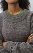 Vitow Sweater in Acier Chine