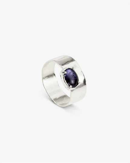 Wildfire Ring with Lolite Stone