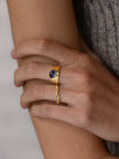 Wildfire Ring with Lolite Stone