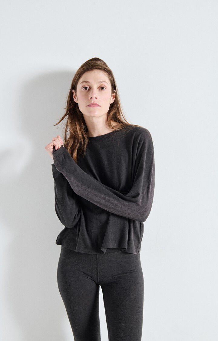 Ypawood Longsleeve in Carbon Melange