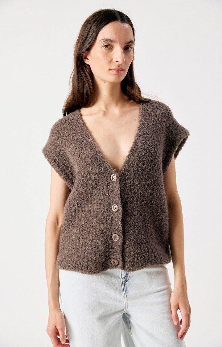 Zolly Short Gilet in Branch