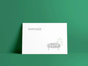 Kerstmisselijk - Postcard