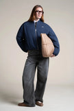 Alesia Bomber Jacket in Indigo