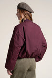 Alesia Bomber Jacket in Prune