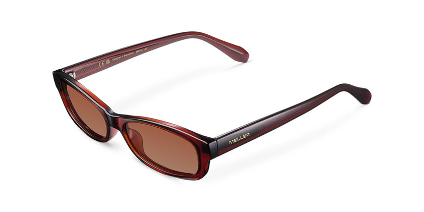 Amar in Maroon Brown