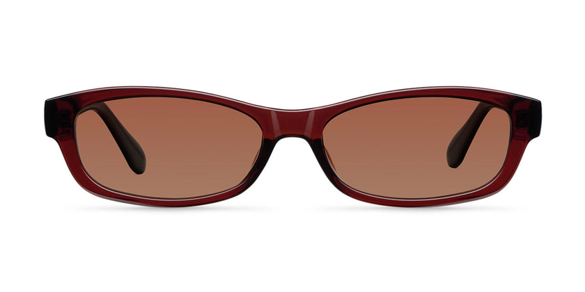 Amar in Maroon Brown