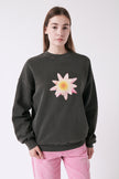 Nenufar Sweatshirt in Black