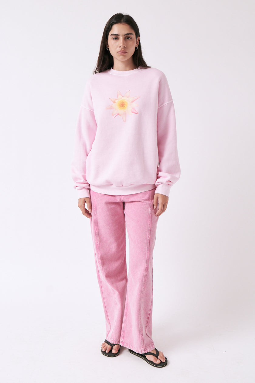 Nenufar Sweatshirt in Pink