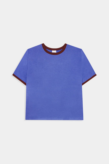 Bean T-shirt in Blueberry