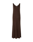 Cosette Knitted Dress in Chocolate Fondant
