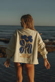 No Rain No Flowers Oversized Sweater in Butter