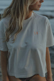 Rooted in Love T-shirt in Cream