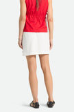 Carefree Lounge Skirt in Off White