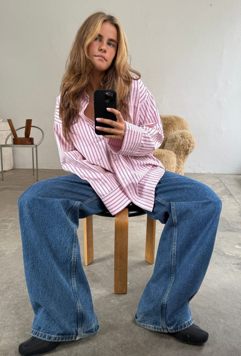 Fie Stripe Shirt in Lolly Stripe