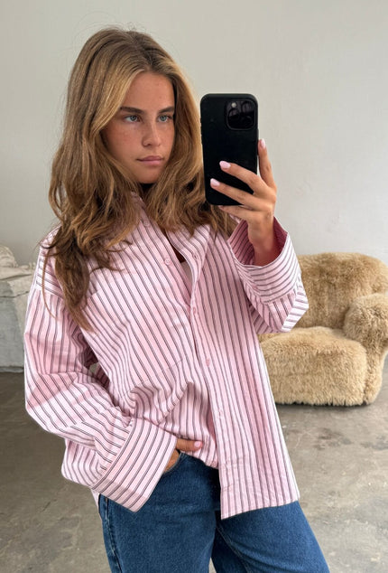 Fie Stripe Shirt in Lolly Stripe