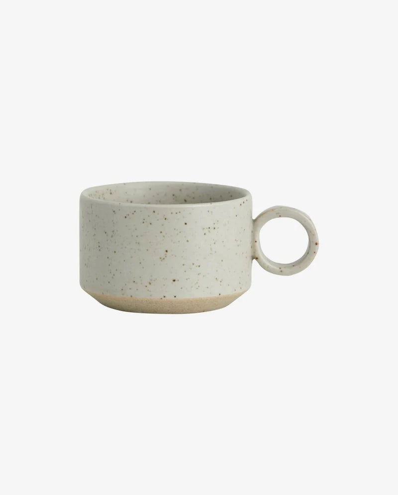 Grainy Tea Cup with Handle