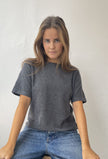 Fanta T-Shirt in Dark Grey Melange