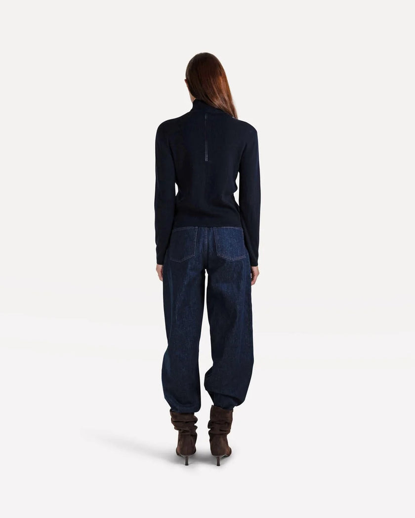 Lorine Knitted Pull in Night Sky