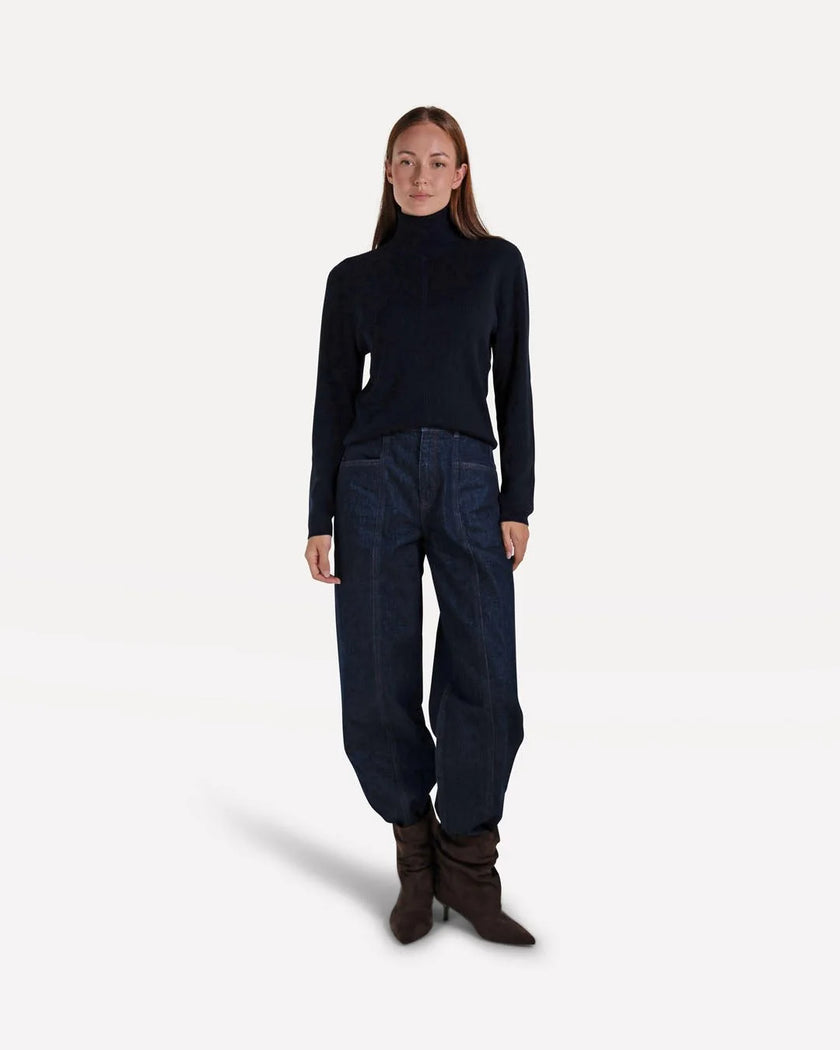 Lorine Knitted Pull in Night Sky