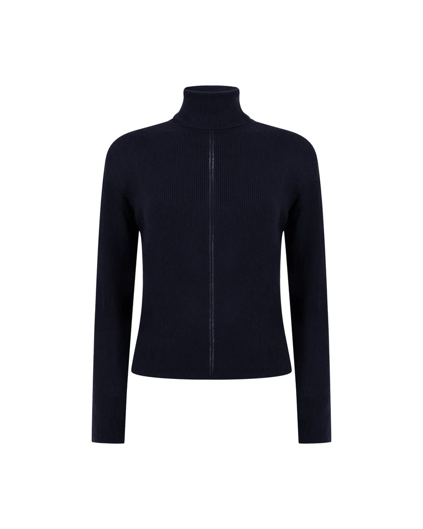 Lorine Knitted Pull in Night Sky