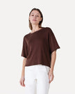 Louise Knitted Pull in Chocolate Fondant