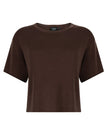 Louise Knitted Pull in Chocolate Fondant