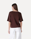 Louise Knitted Pull in Chocolate Fondant